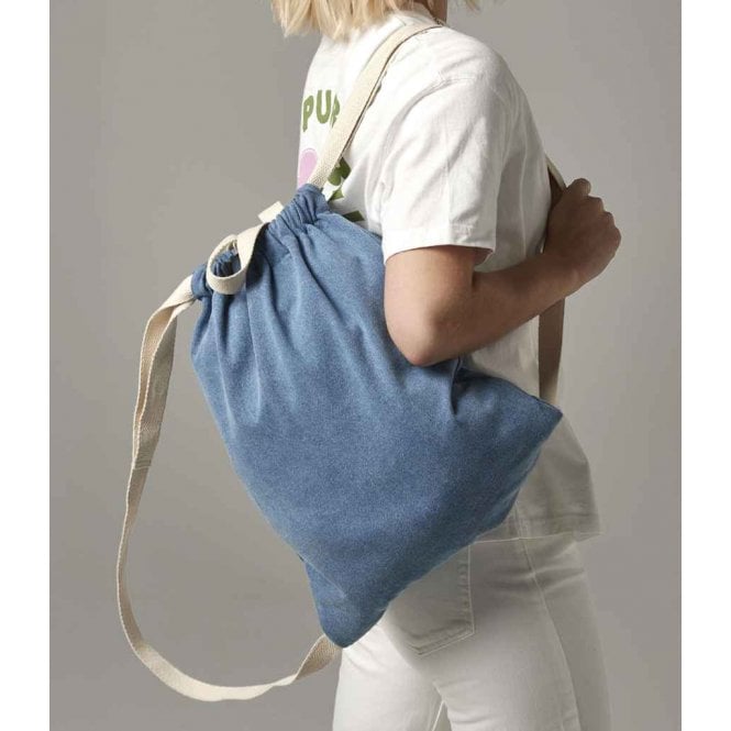 BagBase  Denim Gymsac