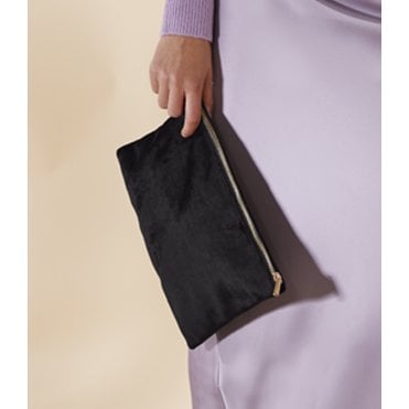 BagBase Velvet Accessory Pouch