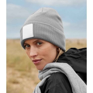 Beechfield Appliqué Patch Beanie