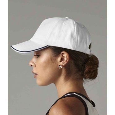 Beechfield Authentic Piped 5 Panel Cap