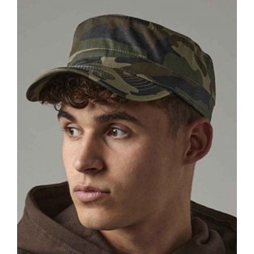 Beechfield Camo Army Cap