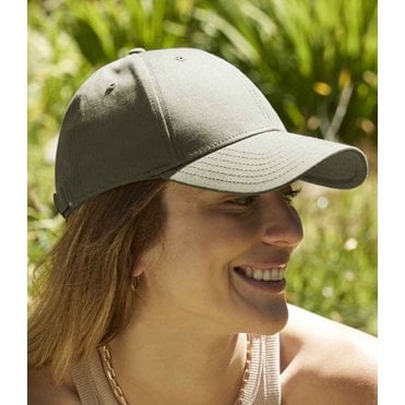 Beechfield EarthAware® Organic Cotton Canvas 6 Panel Cap