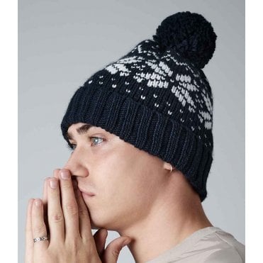 Beechfield Fair Isle Snowstar® Beanie