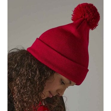 Beechfield Kids Original Pom Pom Beanie