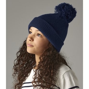 Beechfield Kids Reflective Bobble Beanie