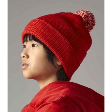 Beechfield Kids Snowstar Duo Beanie