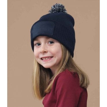 Beechfield Kids Snowstar® Patch Beanie