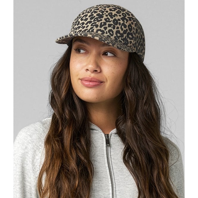 Beechfield  Leopard Print 6 Panel Cap