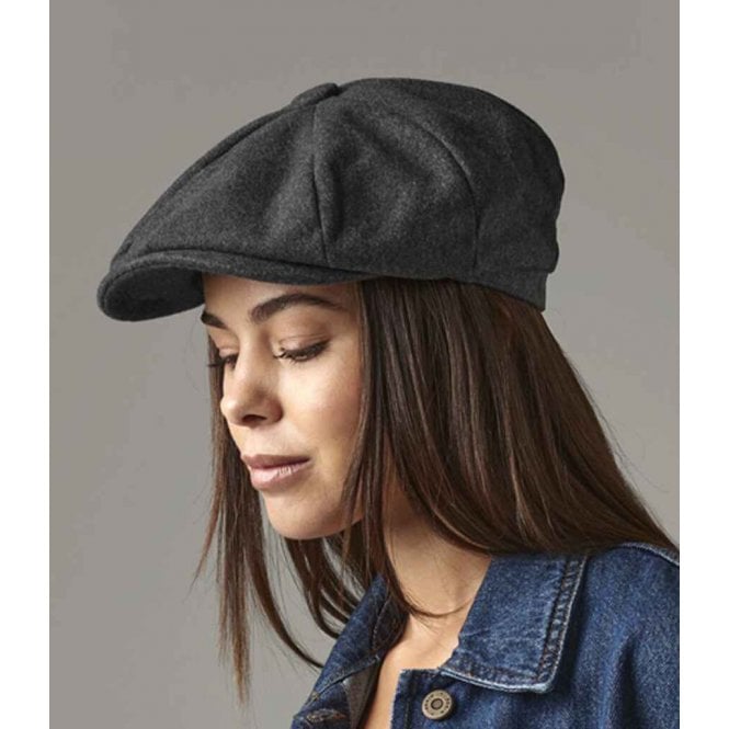 Beechfield  Melton Wool Baker Boy Cap