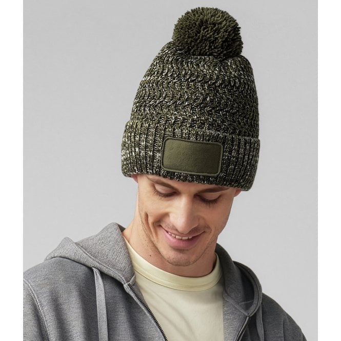 Beechfield  Ramble Patch Pom Beanie
