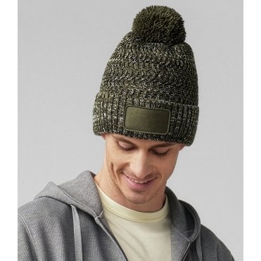 Beechfield Ramble Patch Pom Beanie