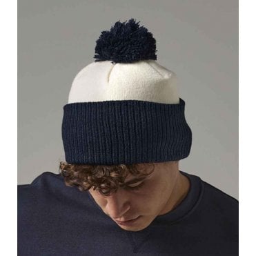 Beechfield Snowstar Two-Tone Beanie