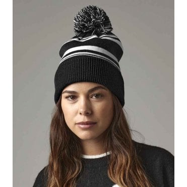 Beechfield Striped Fan Beanie
