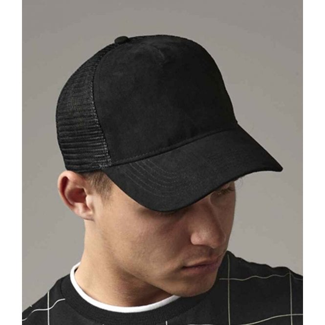 Beechfield  Suede Snapback Trucker Cap