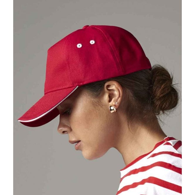 Beechfield  Ultimate 5 Panel Cap with Sandwich Peak