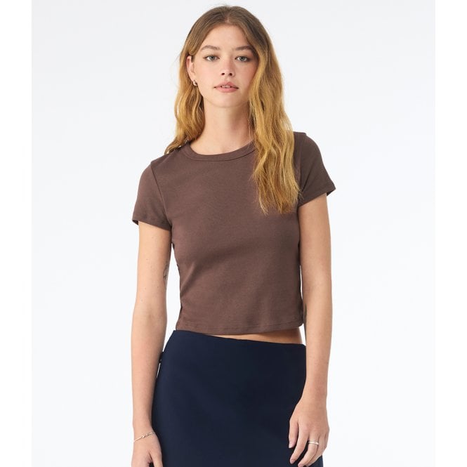 Bella+Canvas Bella Ladies Micro Rib Baby T-Shirt
