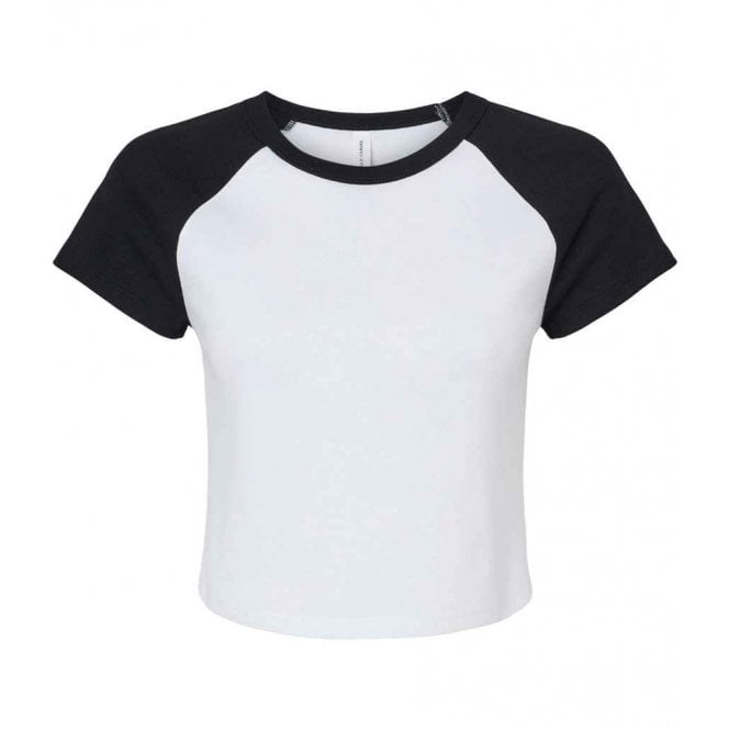 Bella+Canvas Bella Ladies Micro Rib Raglan Baby T-Shirt