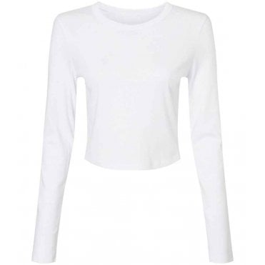 Bella Micro Rib Long Sleeve Baby T-Shirt