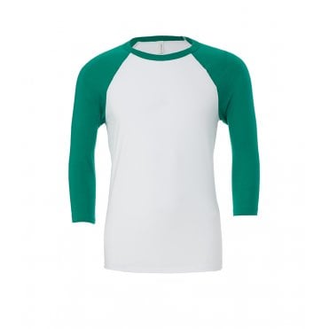 Canvas Unisex 3/4 Sleeve Baseball T-Shirt