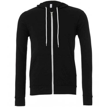Canvas Unisex Full Zip Hoodie 