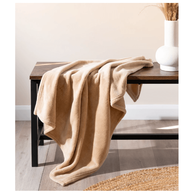 Brand Lab  Home Large Plush Fleece Blanket
