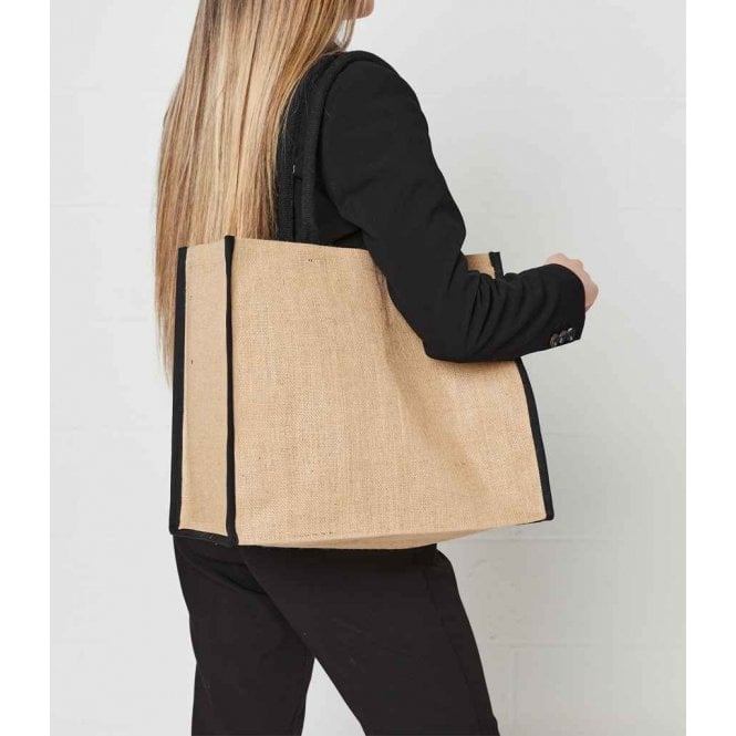 Brand Lab  Jute Tipped Shopper