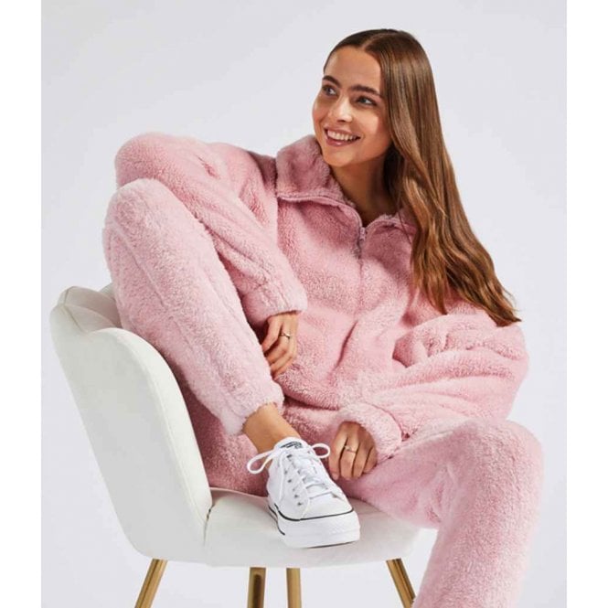 Brand Lab  Ladies Fluffy 1/4 Zip Fleece