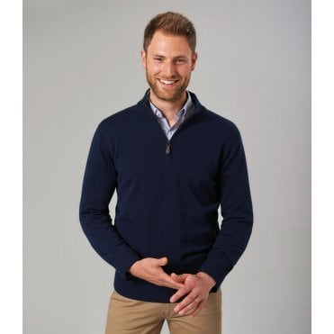 Brook Taverner Dallas Zip Neck Sweater