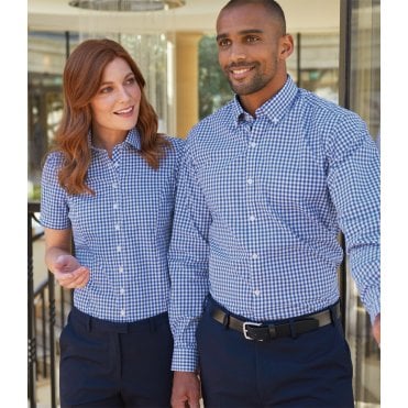 Brook Taverner Montana Gingham Long Sleeve Shirt