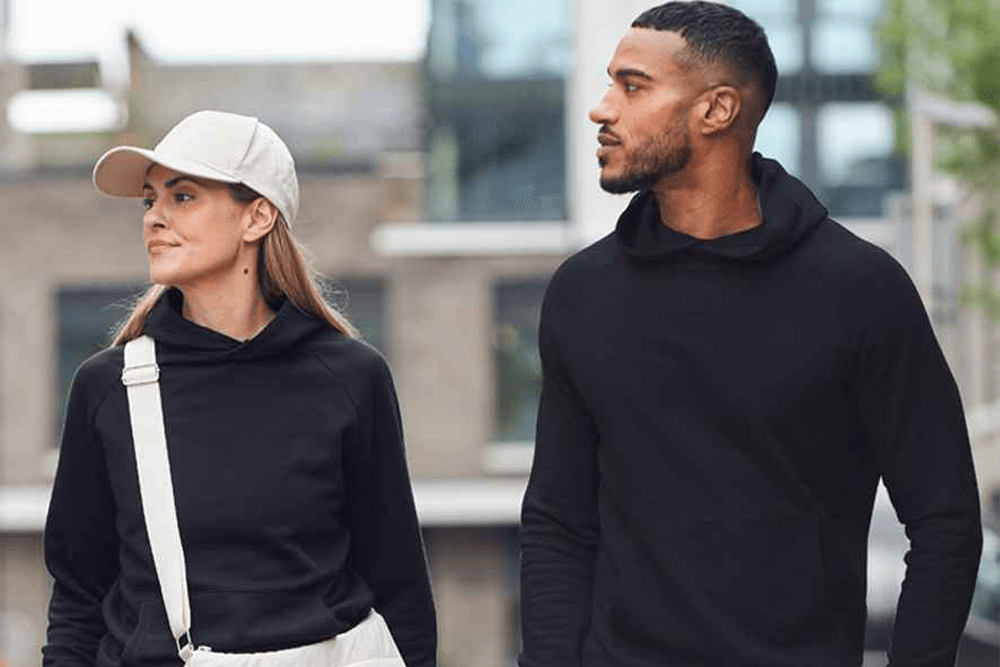 2. Athleisure: a hoodie with leggings or joggers