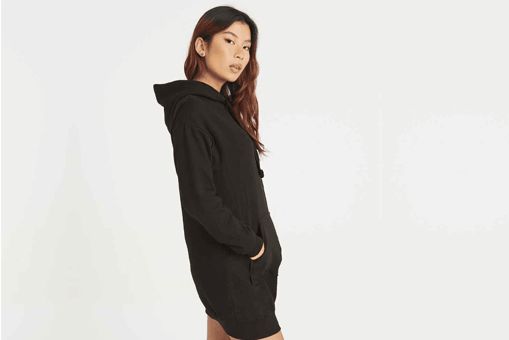 9. A hoodie as a dress