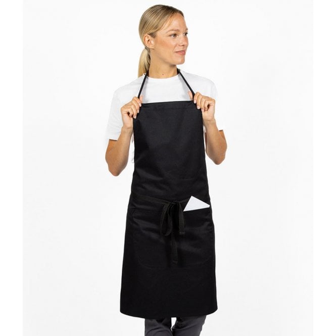 Dennys  Bib Apron with Pocket