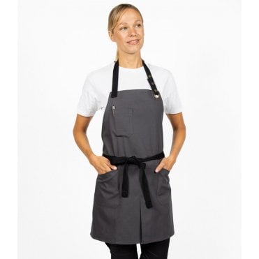 Dennys Canvas Apron with Front Split