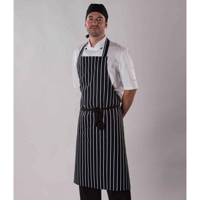 Dennys  Stripe Bib Apron