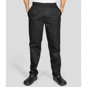 Dennys Unisex Elasticated Chef's Trousers