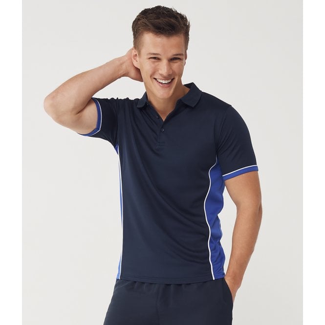 Finden & Hales  Contrast Panel Polo Shirt