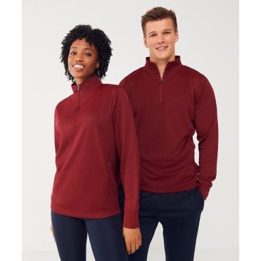 Finden and Hales 1/4 Zip Tracksuit Top
