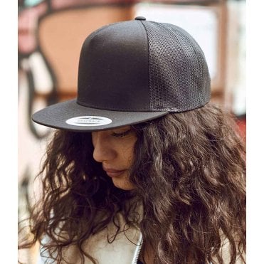 Flexfit 5 Panel Retro Trucker Cap