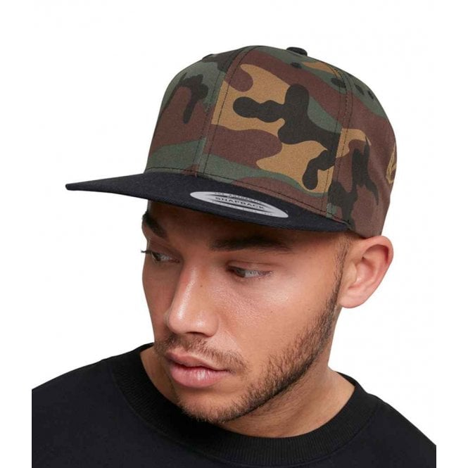 Flexfit  Two Tone Classic Camo Snapback Cap
