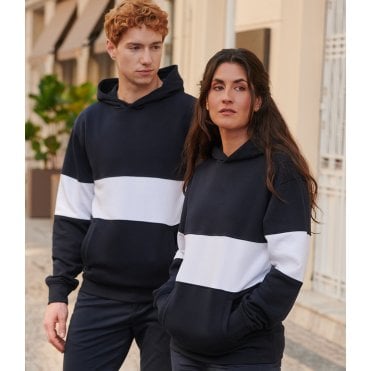 Front Row Heavyweight Panelled Hoodie