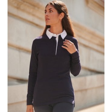 Front Row Ladies Classic Rugby Shirt