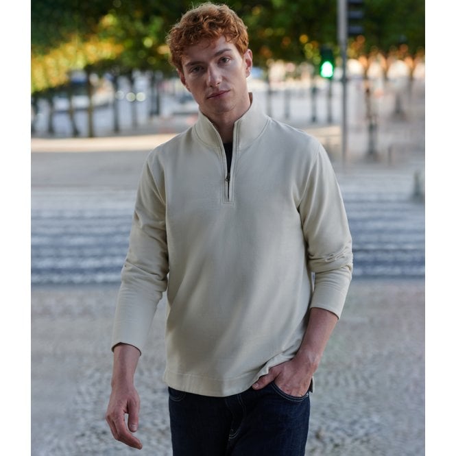 Front Row  Premium Piqué 1/4 Zip Top