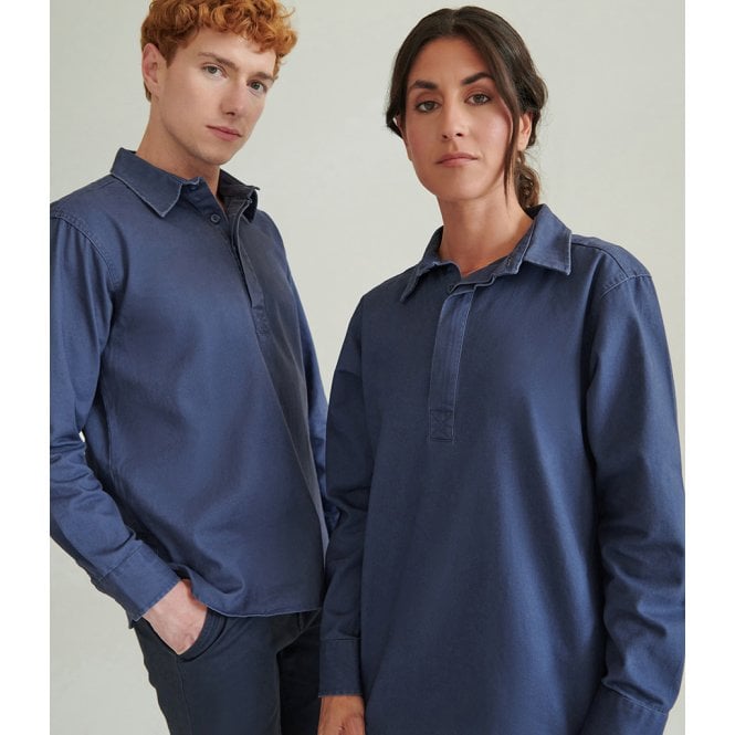 Front Row  Pullover Drill Shirt