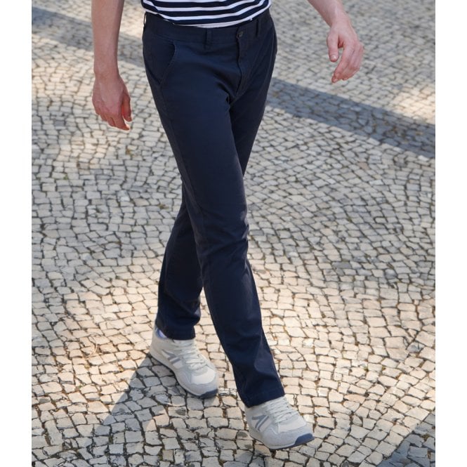 Front Row  Stretch Chino Trousers