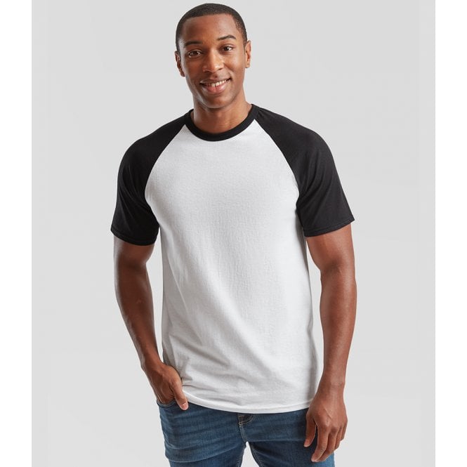 Fruit of the Loom  Contrast Baseball T-Shirt