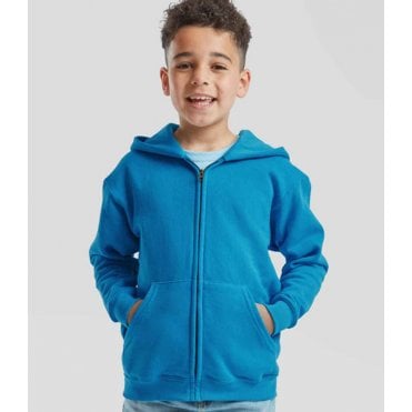 Fruit of the Loom Kids Classic Hooded Sweatshirt Jacket