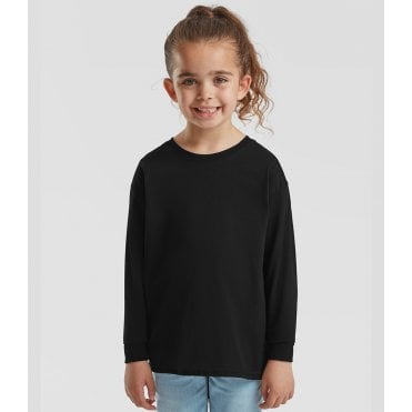 Fruit of the Loom Kids Long Sleeve Value T-Shirt