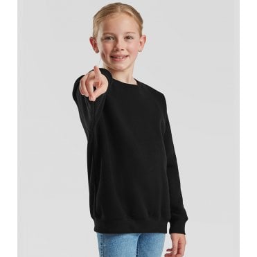 Fruit of the Loom Kids Premium Drop Shoulder Sweatshirt