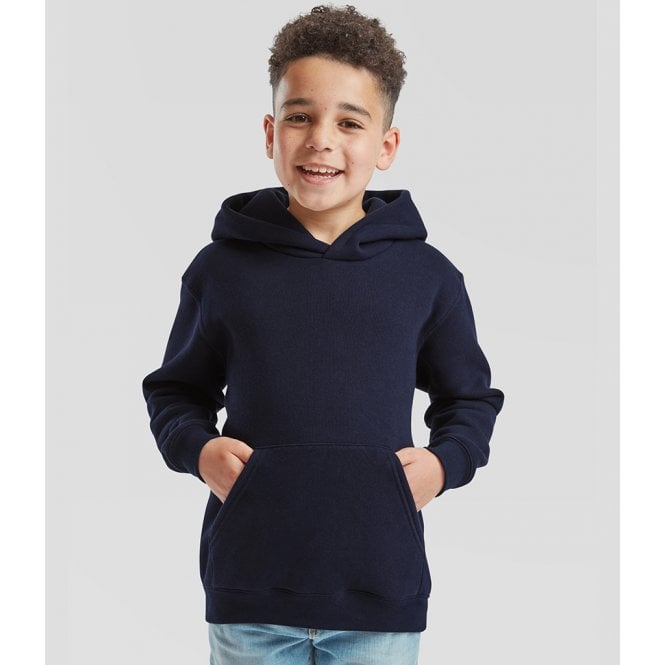 Fruit of the Loom  Kids Premium Hooded Sweatshirt