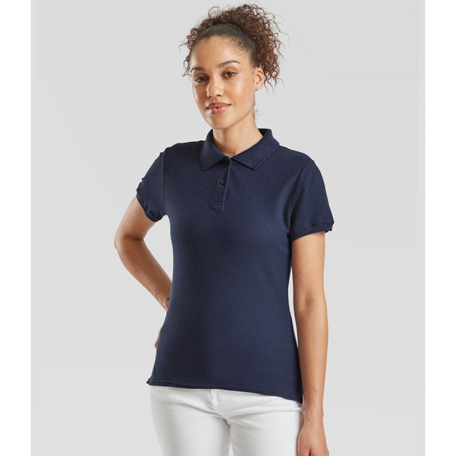 Fruit of the Loom  Lady-Fit Premium Cotton Piqué Polo Shirt